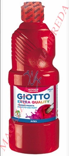 GIOTTO TEMPERA PRONTA FLACONE ML 500 ROSSO SCARLATTO